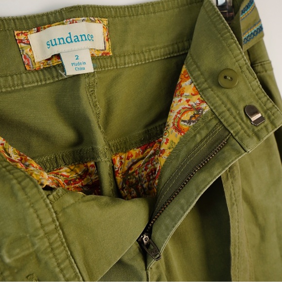 Sundance Catalog Embroidered Cargo Joggers - Picture 7 of 11